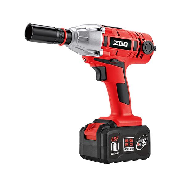 Torsi tinggi sikat kurang Motor Cordless Impact Wrench Cordless