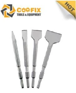 Bagian Palu Pneumatik Hex Shank Flat